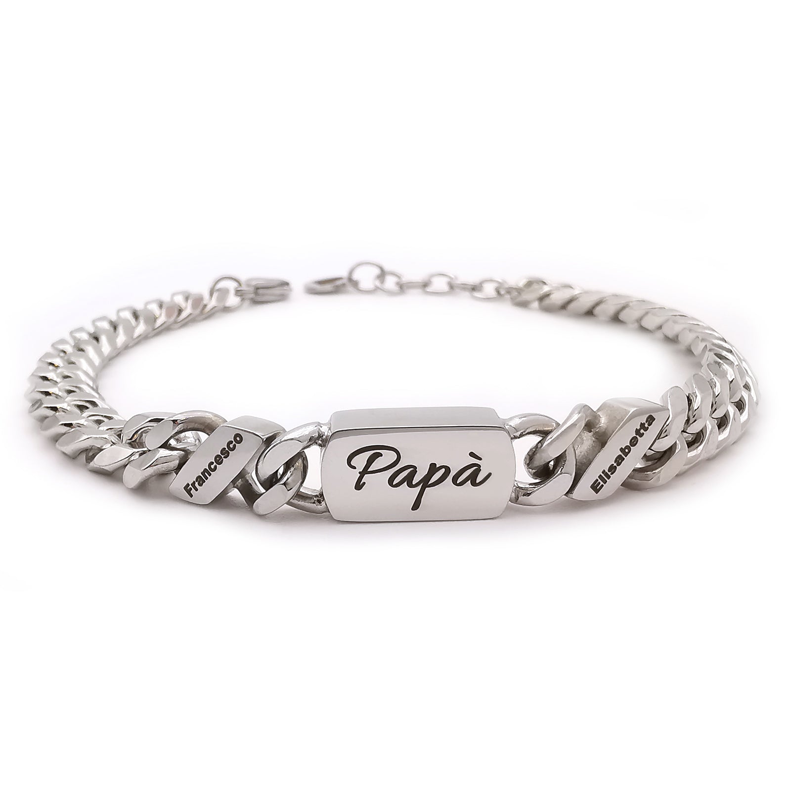 bracciali uomo personalizzato MyCode My Tag mod. MY50BS bracciali uomo personalizzato MyCode My Tag mod. MY50BS