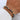 Bracciale da uomo con perline in vetro colorato di Boemia e acciaio