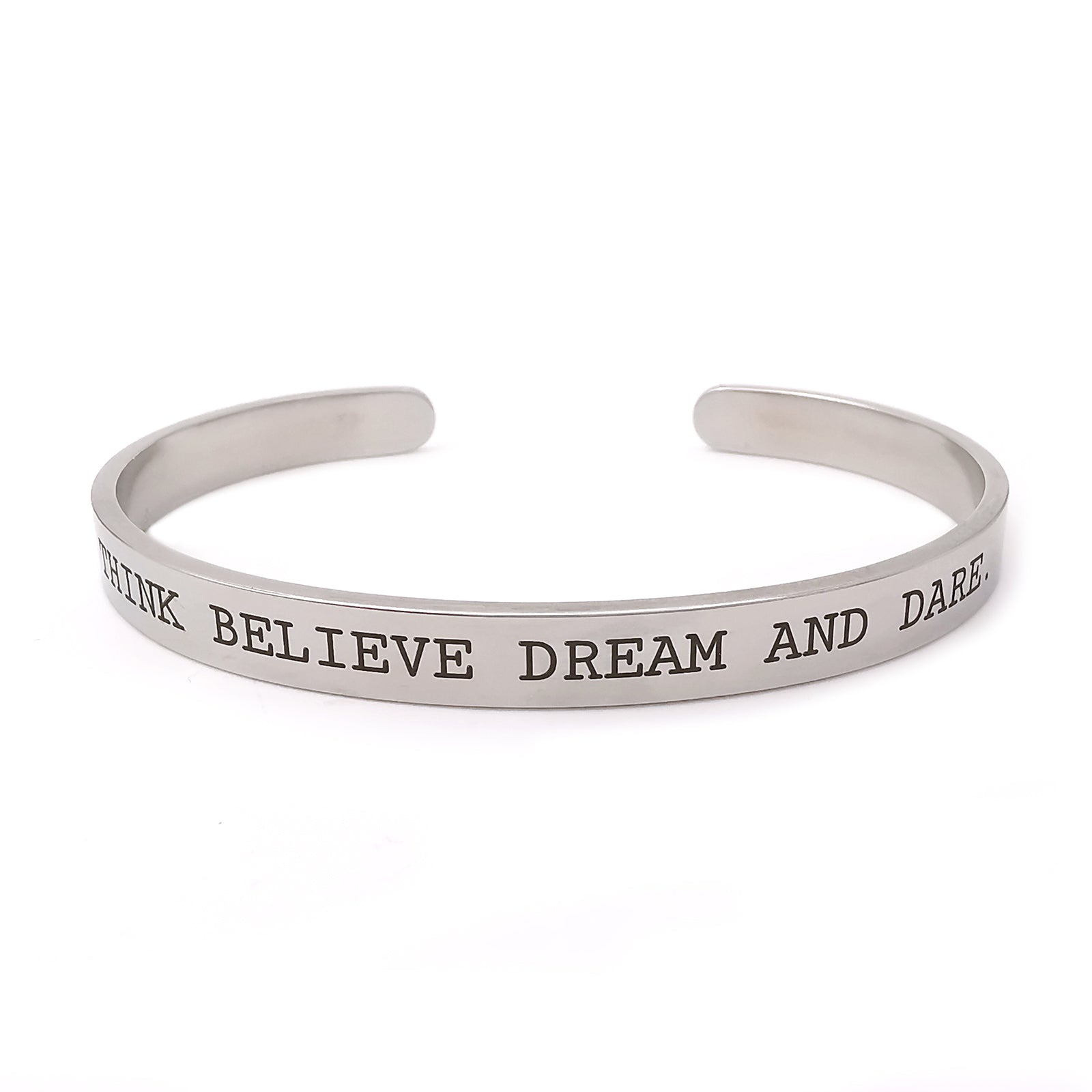 Bracciale da donna uomo personalizzato con frase amicizia