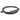 Bracciale da uomo personalizzabile con inserto in acciaio e cinturino in similpelle nero
