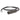 Bracciale da uomo personalizzabile con inserto in acciaio e cinturino in similpelle nero