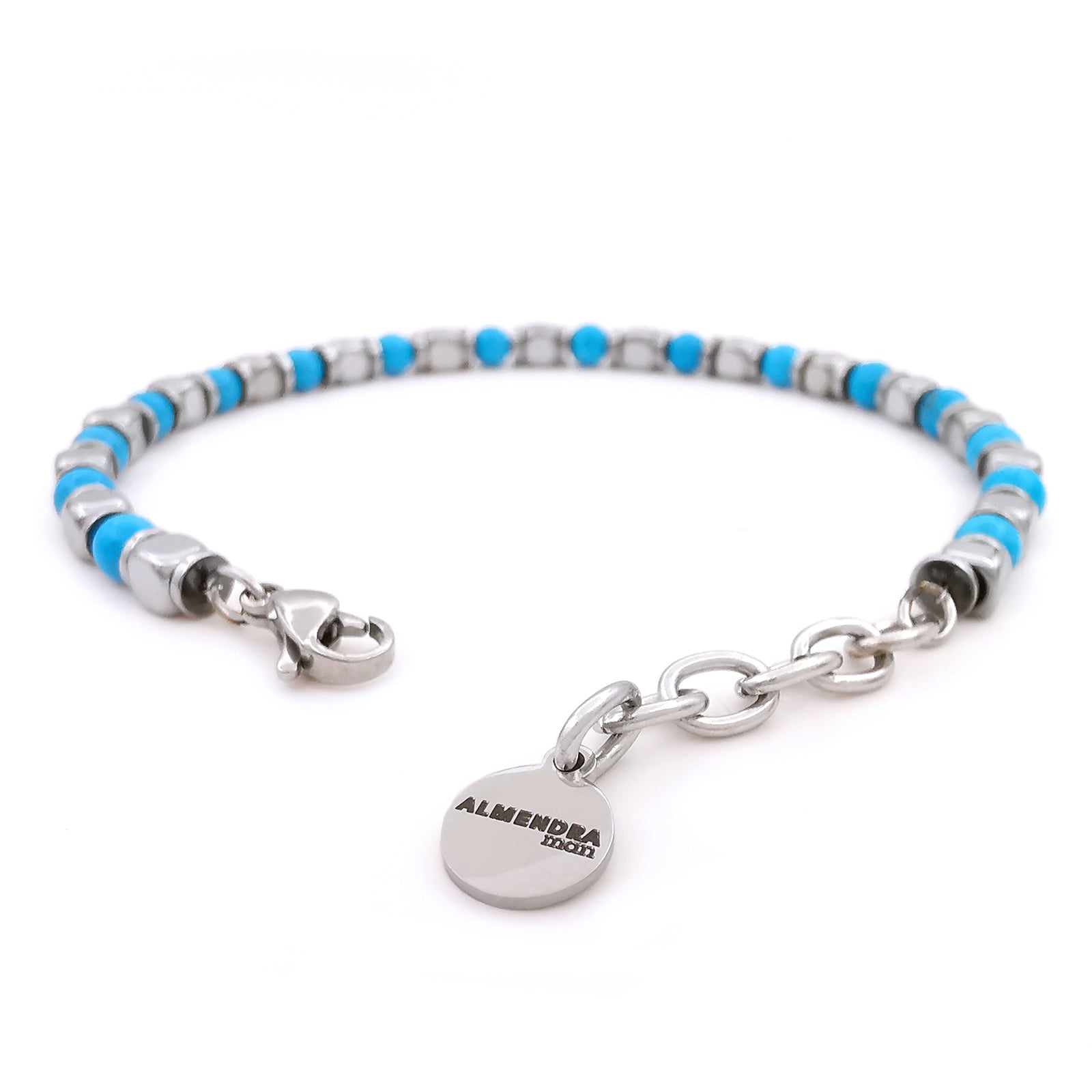 BRACCIALE UOMO CON PIETRE NATURALI DI EMATITE E AULITE - Gioielli -... | su BRACCIALE UOMO CON PIETRE NATURALI DI EMATITE E AULITE - Gioielli -... | su