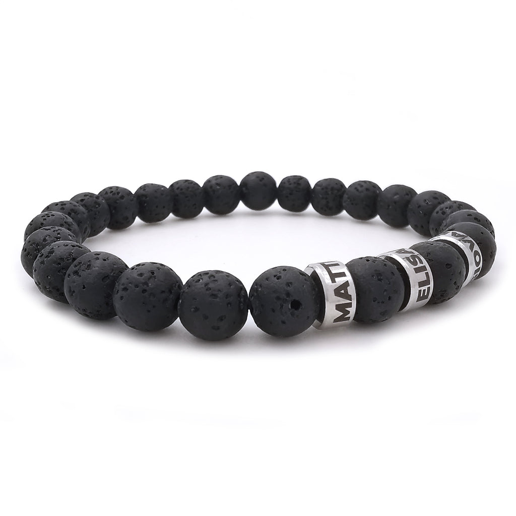 Bracciale Uomo Personalizzato Con Foto A Proiezione - Legno Naturale Regolabile, Regalo Emozionale