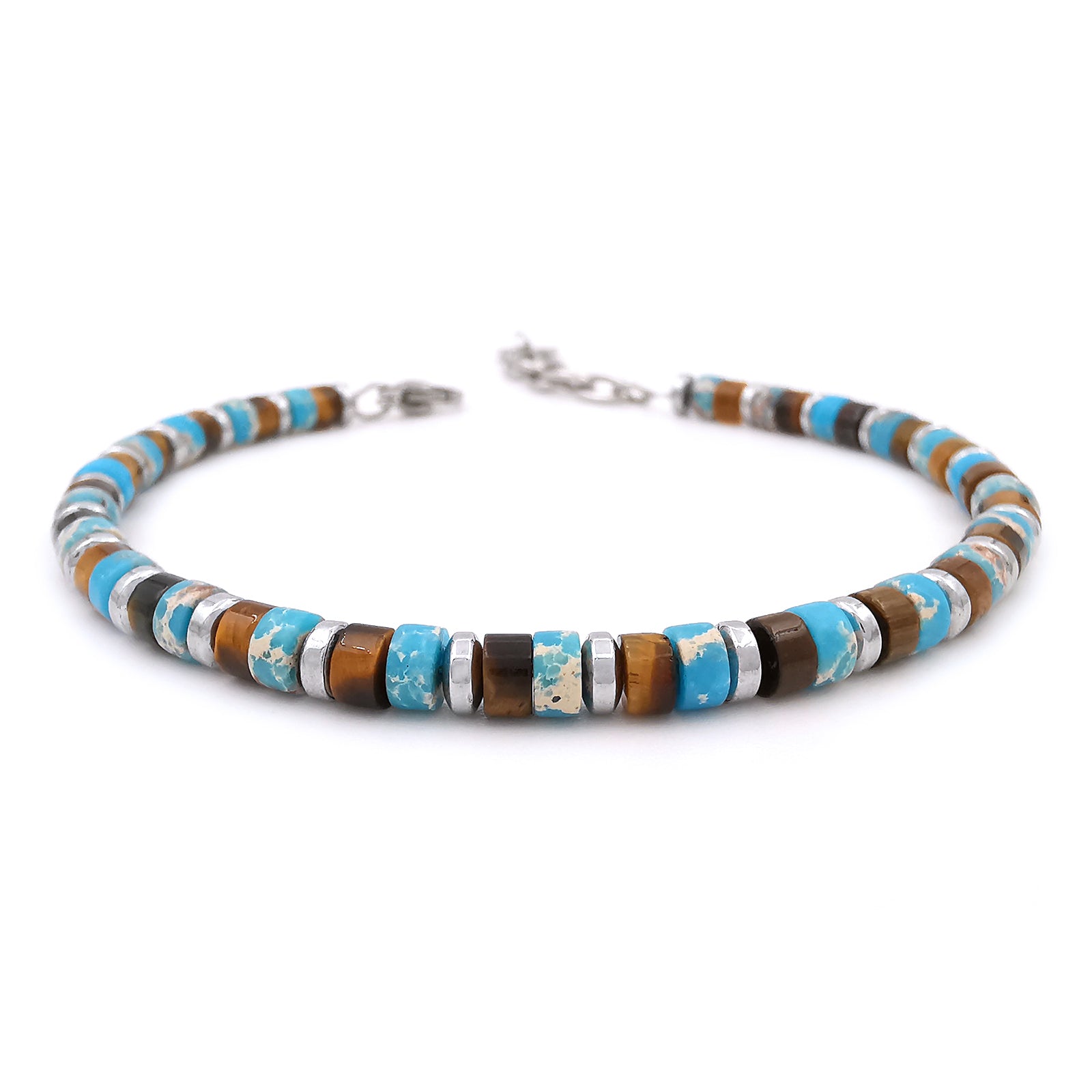 Bracciale Occhio di Tigre Multicolor Yeshe | Energia e Azione Bracciale Occhio di Tigre Multicolor Yeshe | Energia e Azione