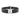 Bracciale personalizzato con incisione su inserto in acciaio e cinturino in simil pelle nero braccialetto regolabile
